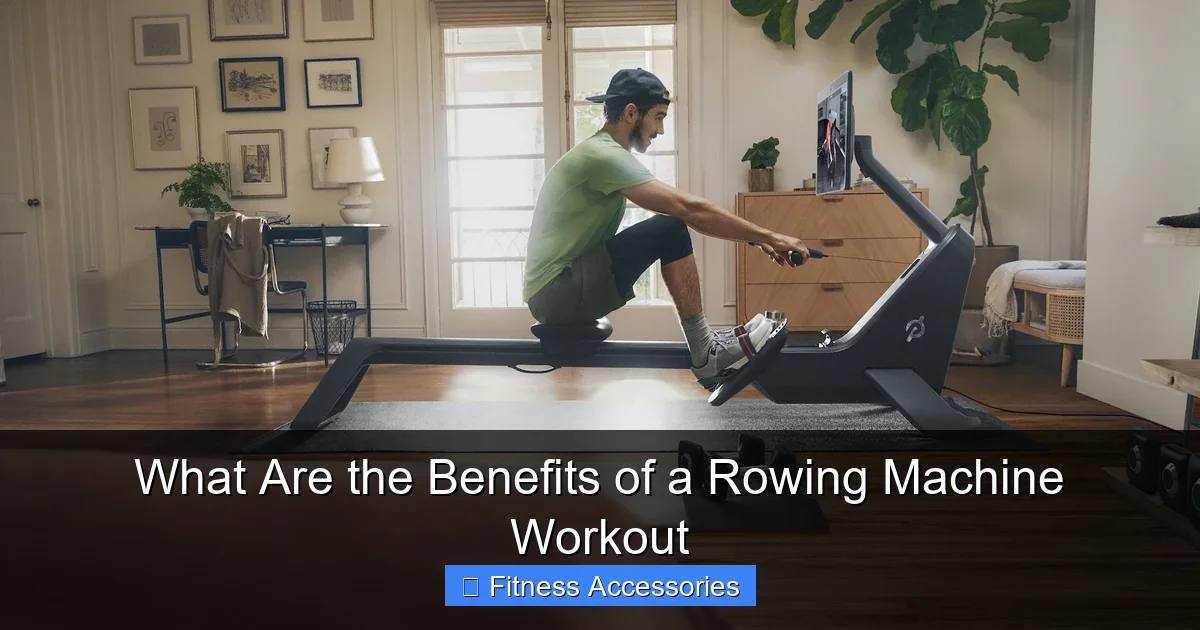 What Are the Benefits of a Rowing Machine Workout