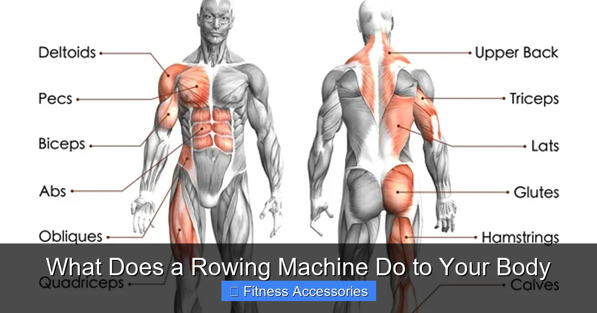 What Does a Rowing Machine Do to Your Body