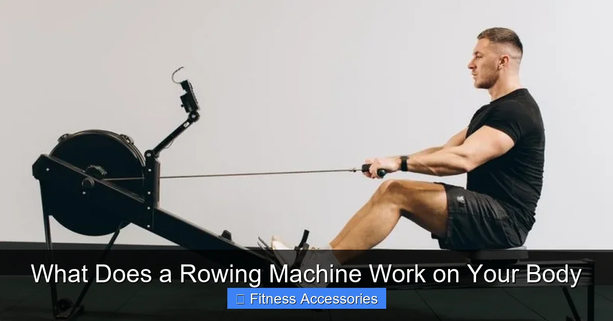 What Does a Rowing Machine Work on Your Body