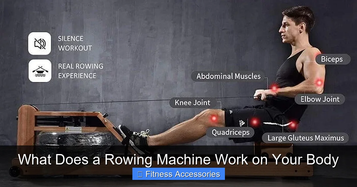 What Does a Rowing Machine Work on Your Body