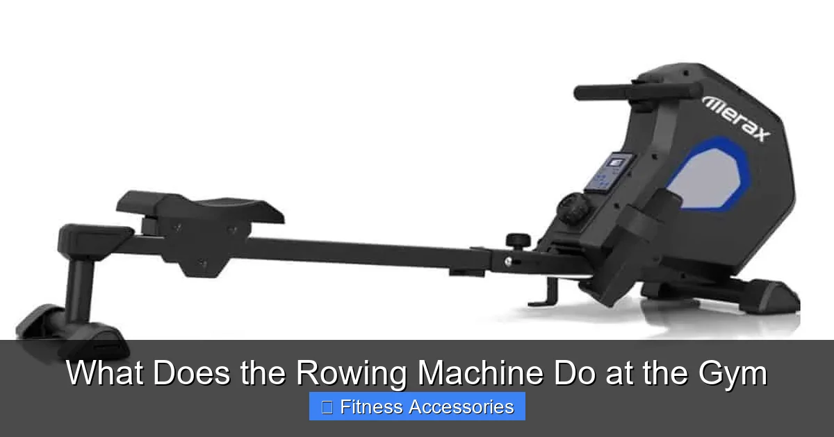 What Does the Rowing Machine Do at the Gym