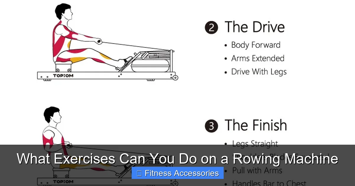 What Exercises Can You Do on a Rowing Machine
