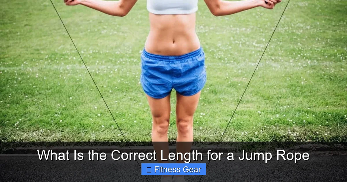 What Is the Correct Length for a Jump Rope
