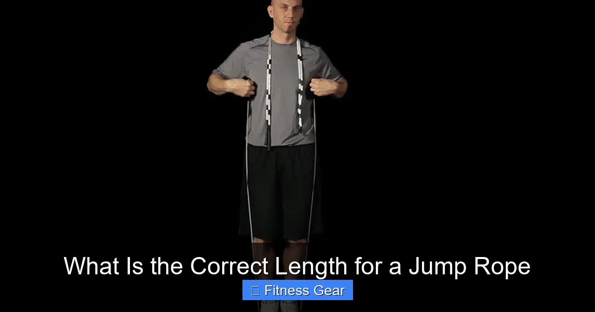 What Is the Correct Length for a Jump Rope