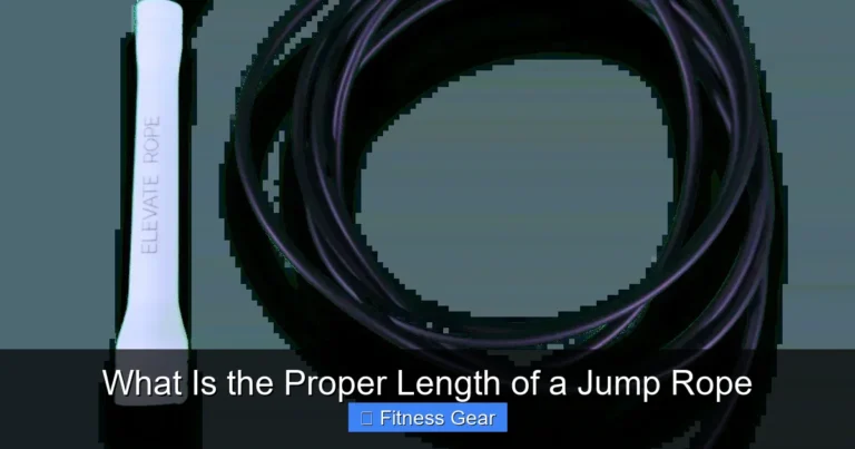 What Is the Proper Length of a Jump Rope