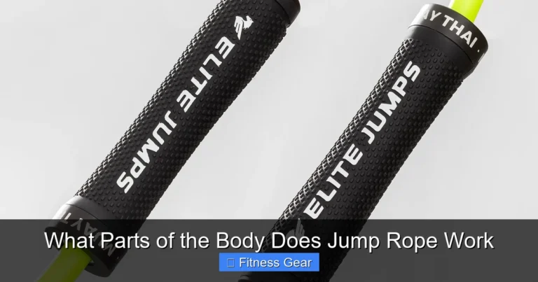 What Parts of the Body Does Jump Rope Work