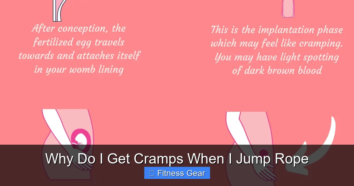 Why Do I Get Cramps When I Jump Rope