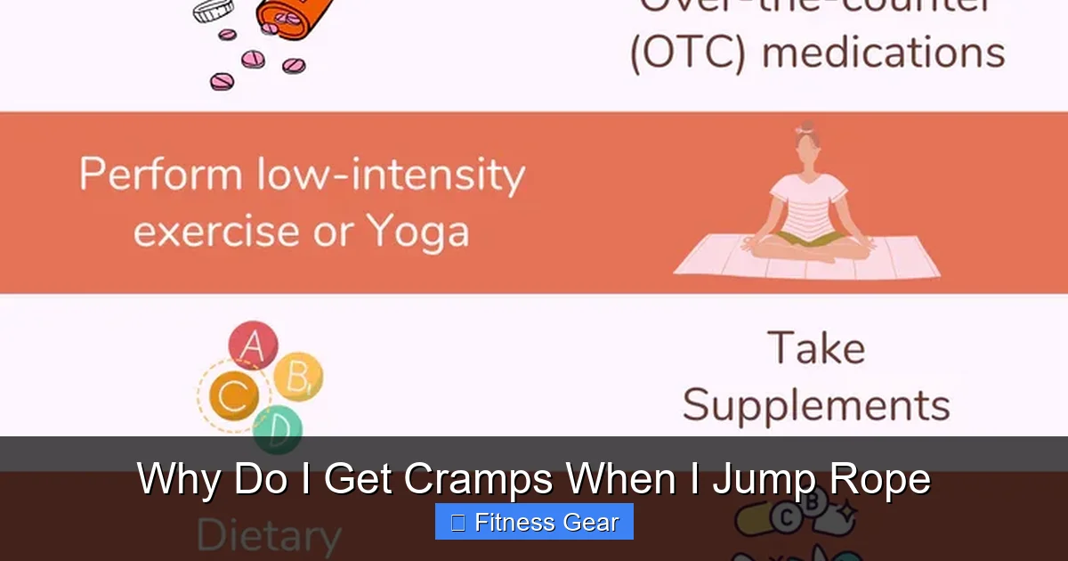 Why Do I Get Cramps When I Jump Rope