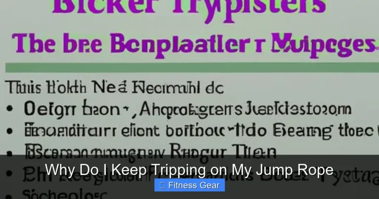 Why Do I Keep Tripping on My Jump Rope