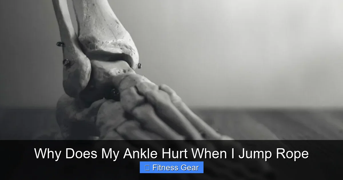 Why Does My Ankle Hurt When I Jump Rope