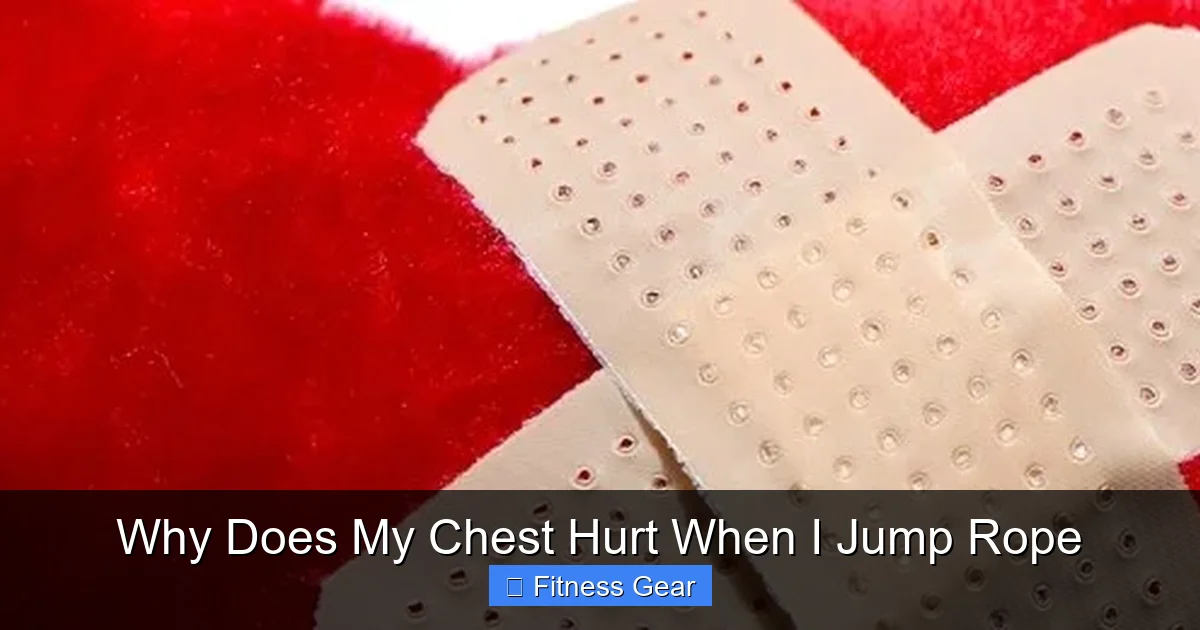 Why Does My Chest Hurt When I Jump Rope