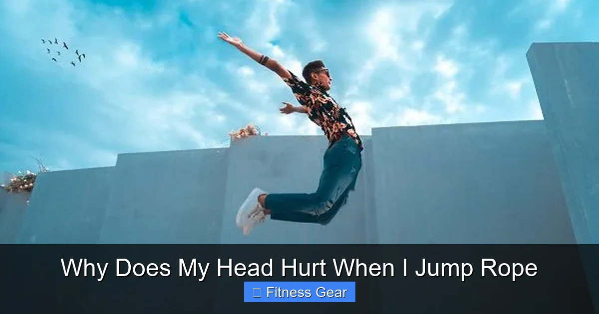 Why Does My Head Hurt When I Jump Rope