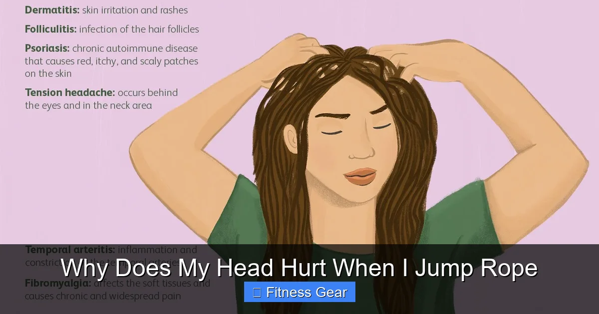 Why Does My Head Hurt When I Jump Rope