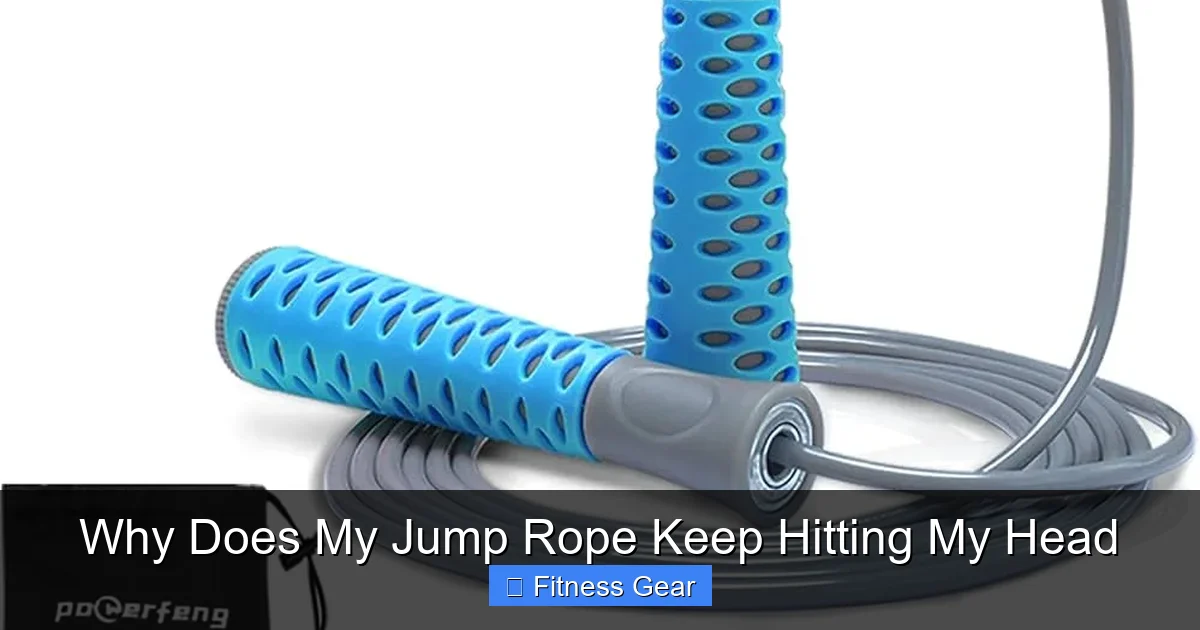 Why Does My Jump Rope Keep Hitting My Head