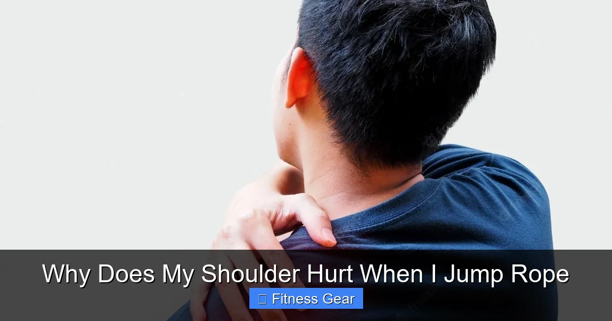 Why Does My Shoulder Hurt When I Jump Rope