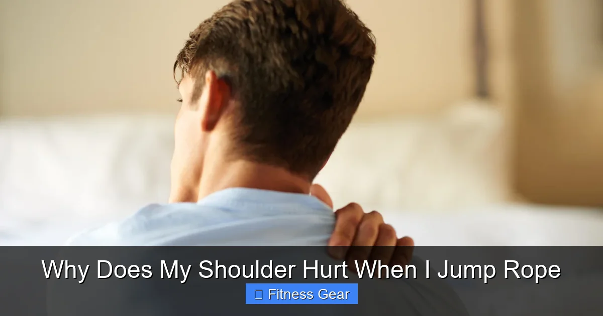 Why Does My Shoulder Hurt When I Jump Rope