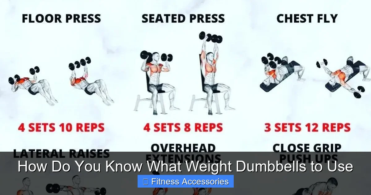 How Do You Know What Weight Dumbbells to Use