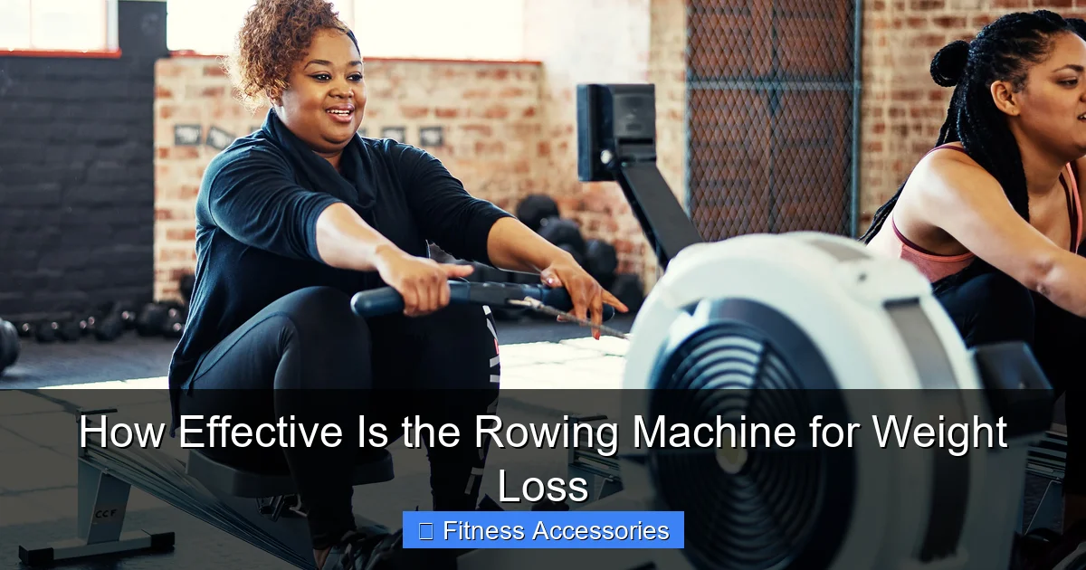How Effective Is the Rowing Machine for Weight Loss
