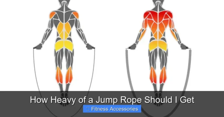 How Heavy of a Jump Rope Should I Get
