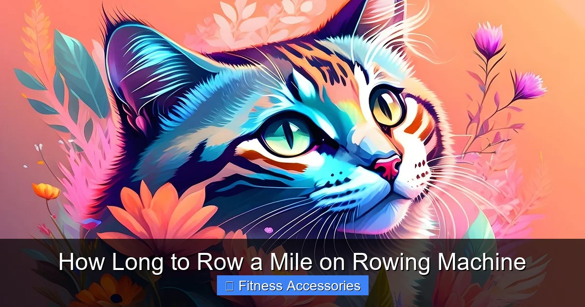 How Long to Row a Mile on Rowing Machine