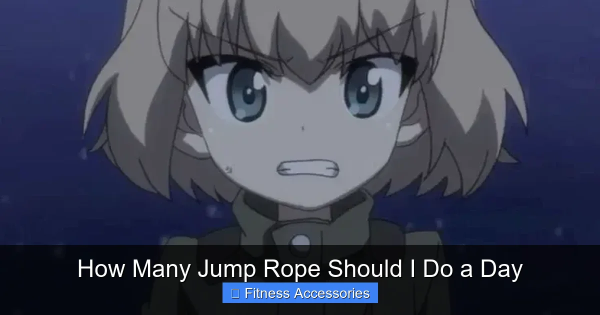 How Many Jump Rope Should I Do a Day