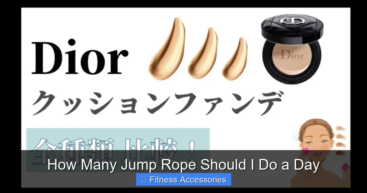 How Many Jump Rope Should I Do a Day