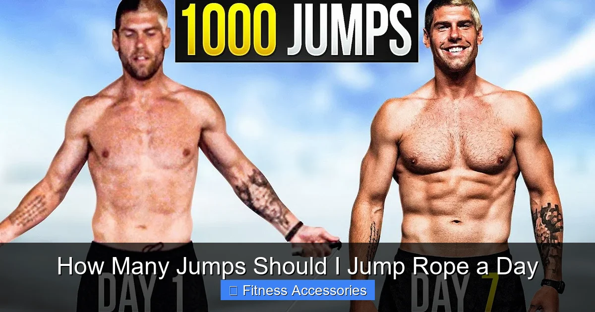 How Many Jumps Should I Jump Rope a Day