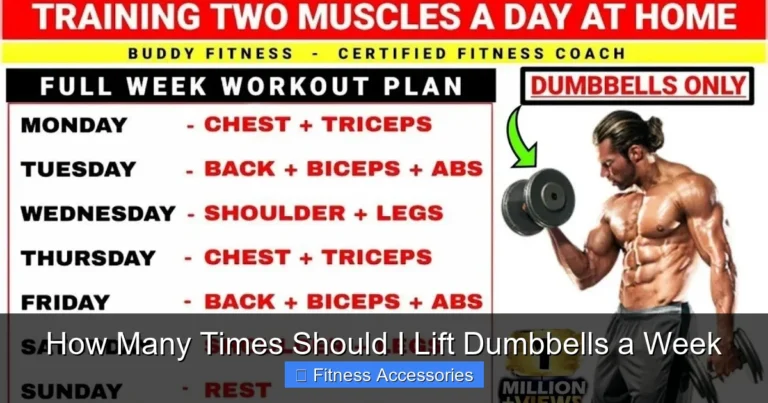 How Many Times Should I Lift Dumbbells a Week