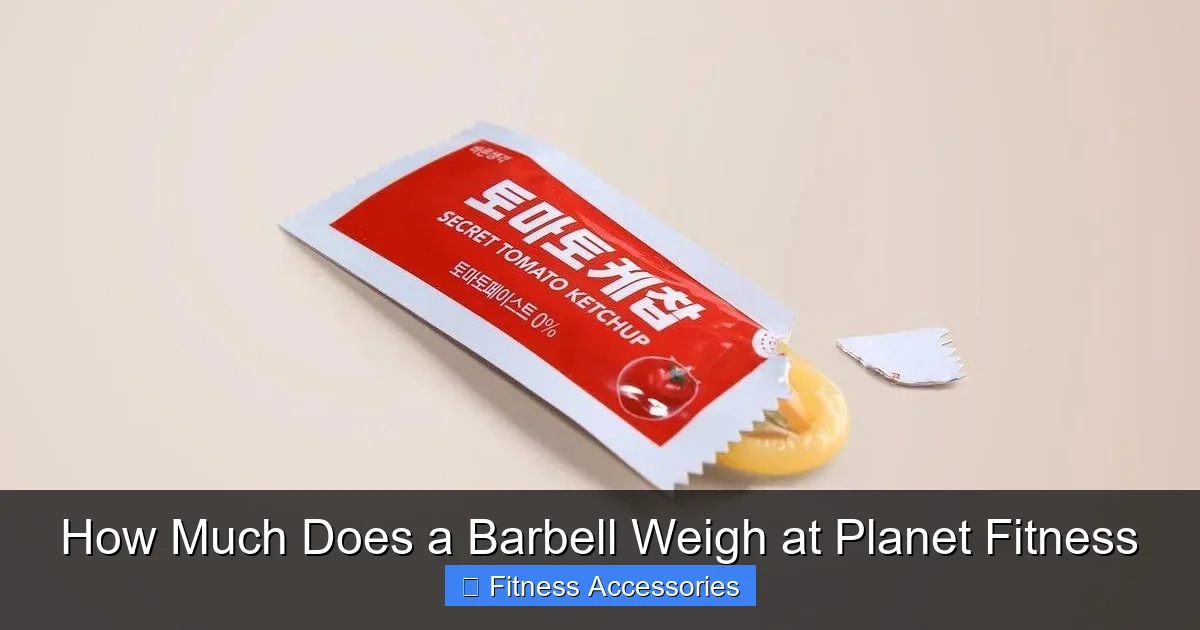 How Much Does a Barbell Weigh at Planet Fitness