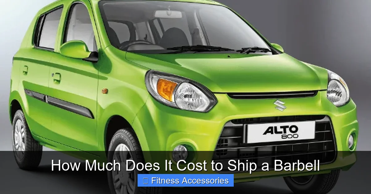 How Much Does It Cost to Ship a Barbell