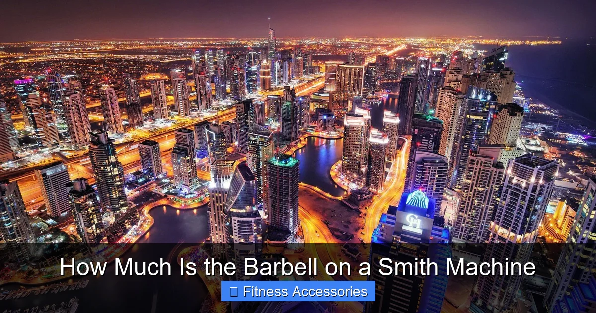 How Much Is the Barbell on a Smith Machine