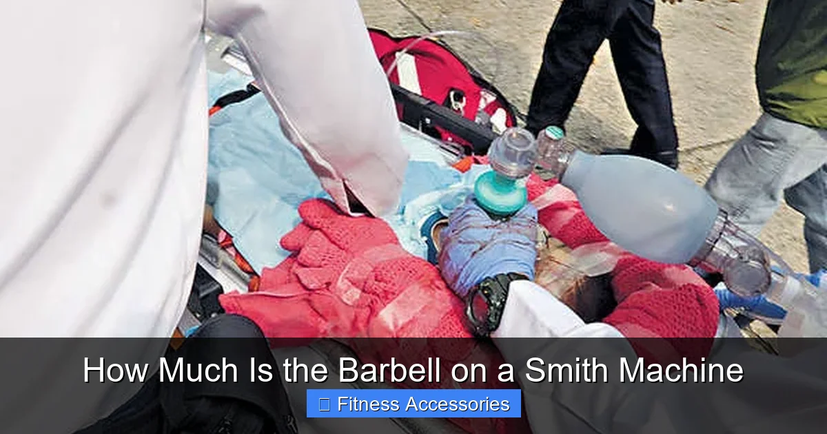 How Much Is the Barbell on a Smith Machine