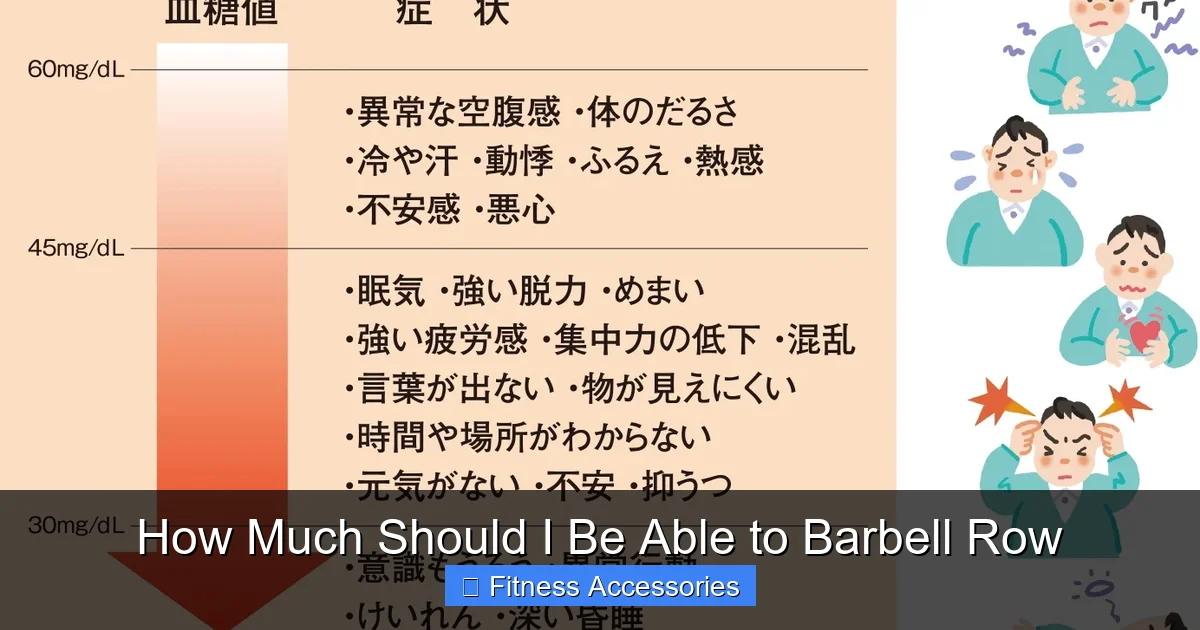 How Much Should I Be Able to Barbell Row