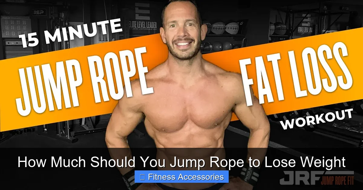 How Much Should You Jump Rope to Lose Weight