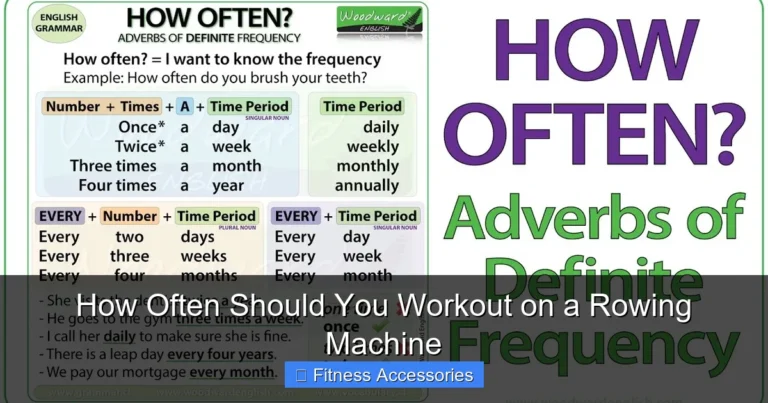How Often Should You Workout on a Rowing Machine