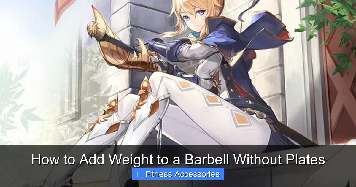 How to Add Weight to a Barbell Without Plates