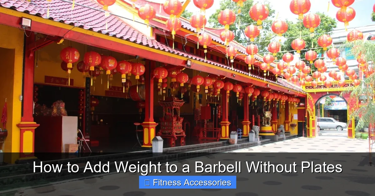 How to Add Weight to a Barbell Without Plates
