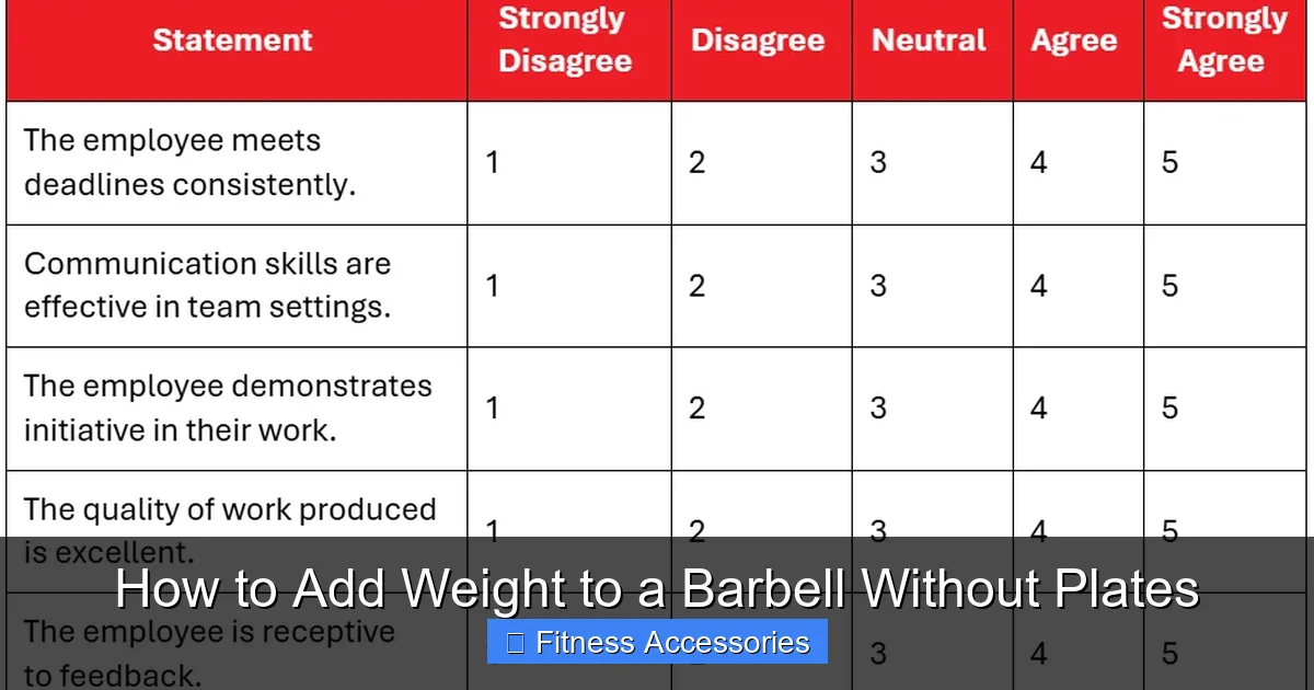 How to Add Weight to a Barbell Without Plates