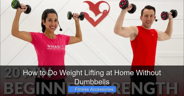How to Do Weight Lifting at Home Without Dumbbells