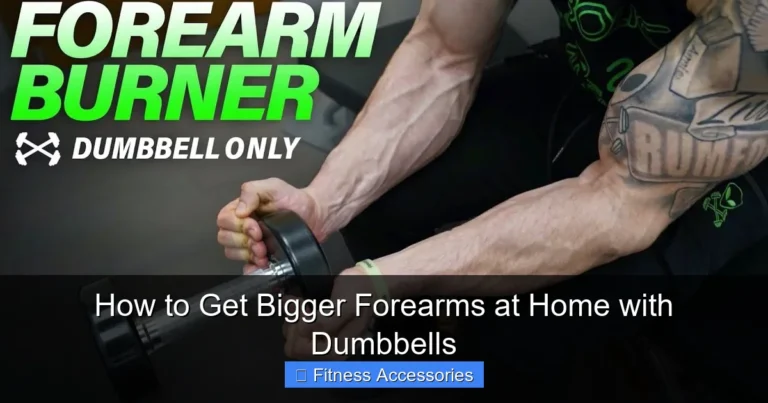 How to Get Bigger Forearms at Home with Dumbbells