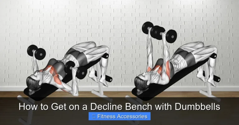 How to Get on a Decline Bench with Dumbbells