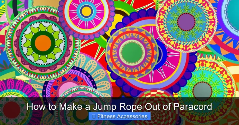 How to Make a Jump Rope Out of Paracord