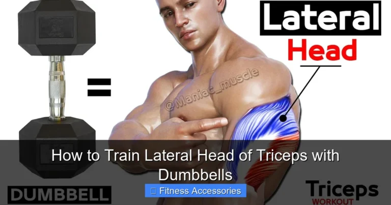 How to Train Lateral Head of Triceps with Dumbbells