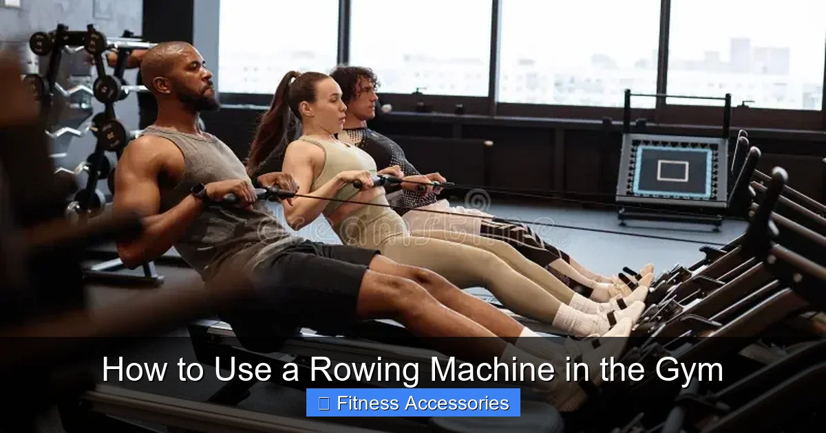 How to Use a Rowing Machine in the Gym
