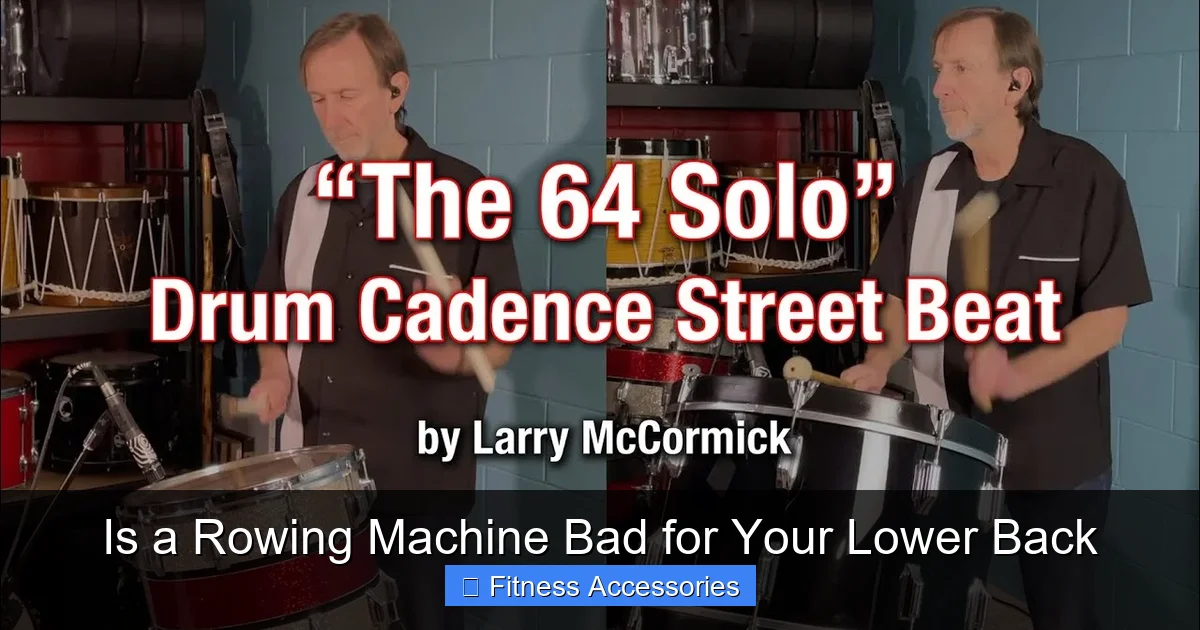 Is a Rowing Machine Bad for Your Lower Back