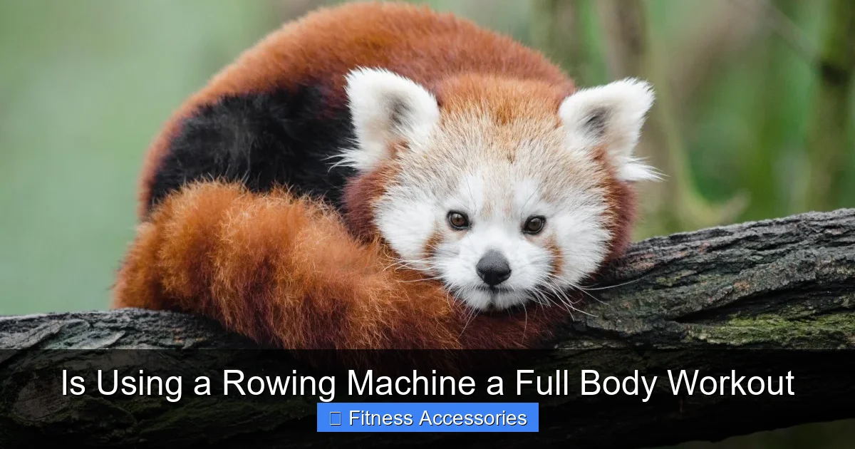 Is Using a Rowing Machine a Full Body Workout