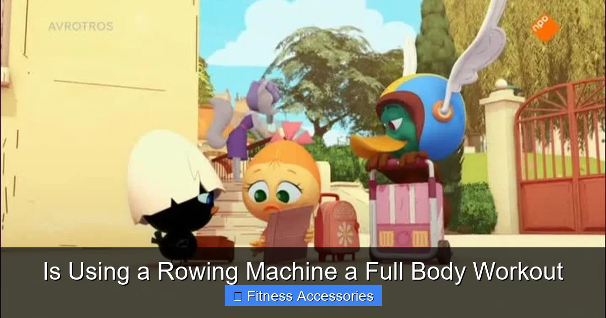 Is Using a Rowing Machine a Full Body Workout