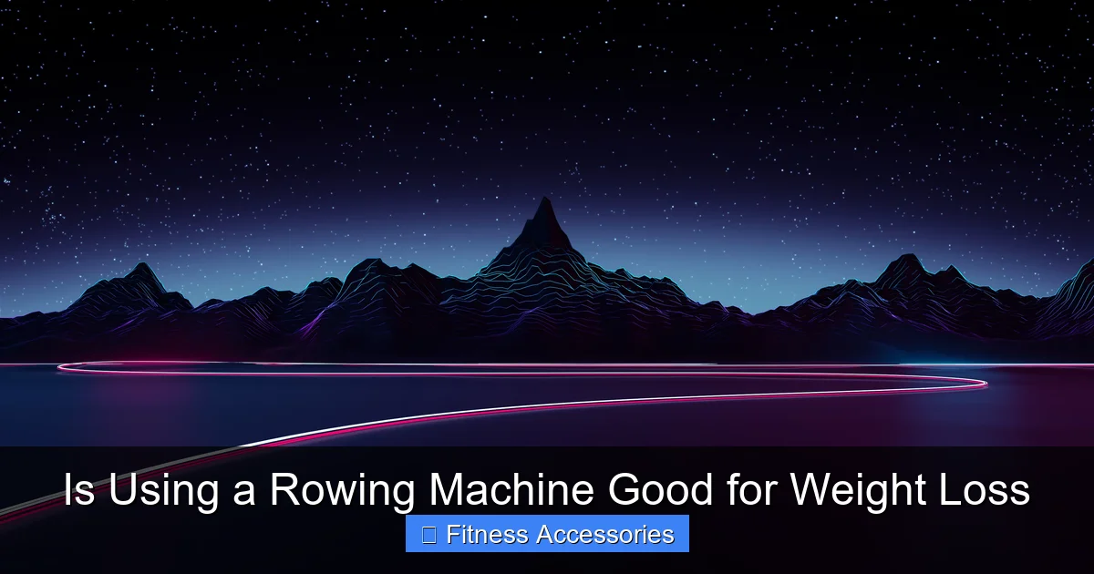 Is Using a Rowing Machine Good for Weight Loss