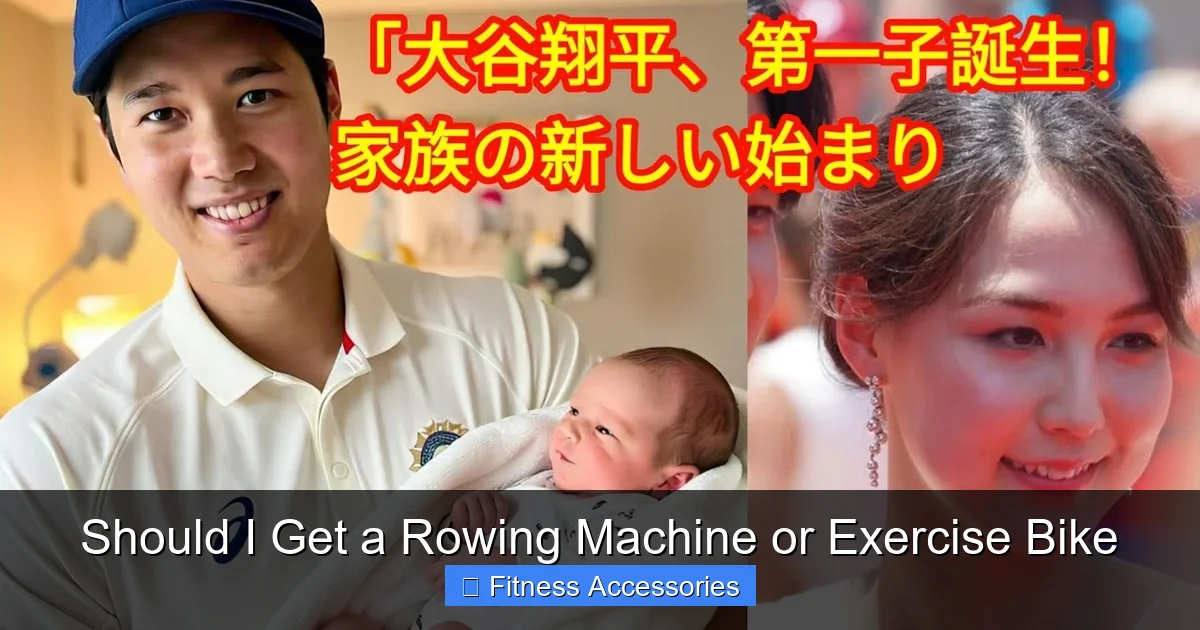 Should I Get a Rowing Machine or Exercise Bike