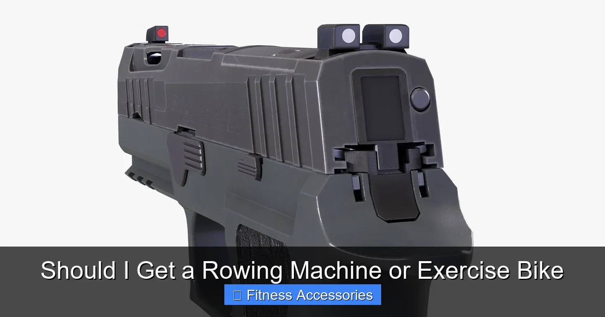 Should I Get a Rowing Machine or Exercise Bike